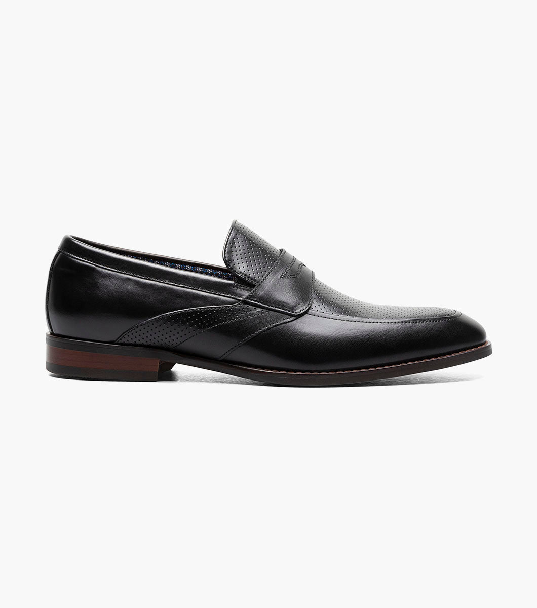 Stacy Adams Karnes Moc Toe Penny Slip On by Stacy Adams Shoes