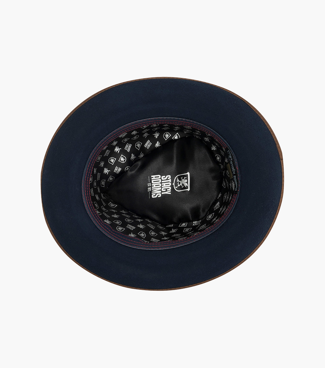 WENTWORTH FEDORA Wool Felt Pinch Front Hat
