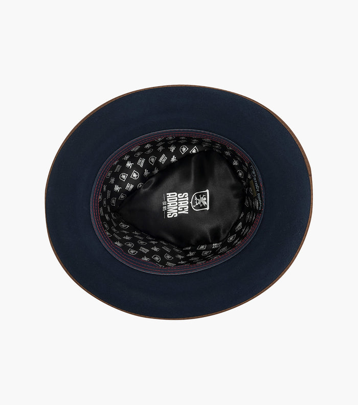 WENTWORTH FEDORA Wool Felt Pinch Front Hat