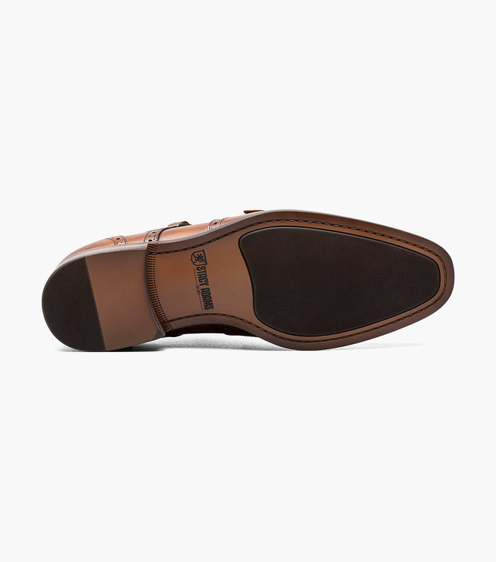 KARSON Wingtip Double Monk Strap
