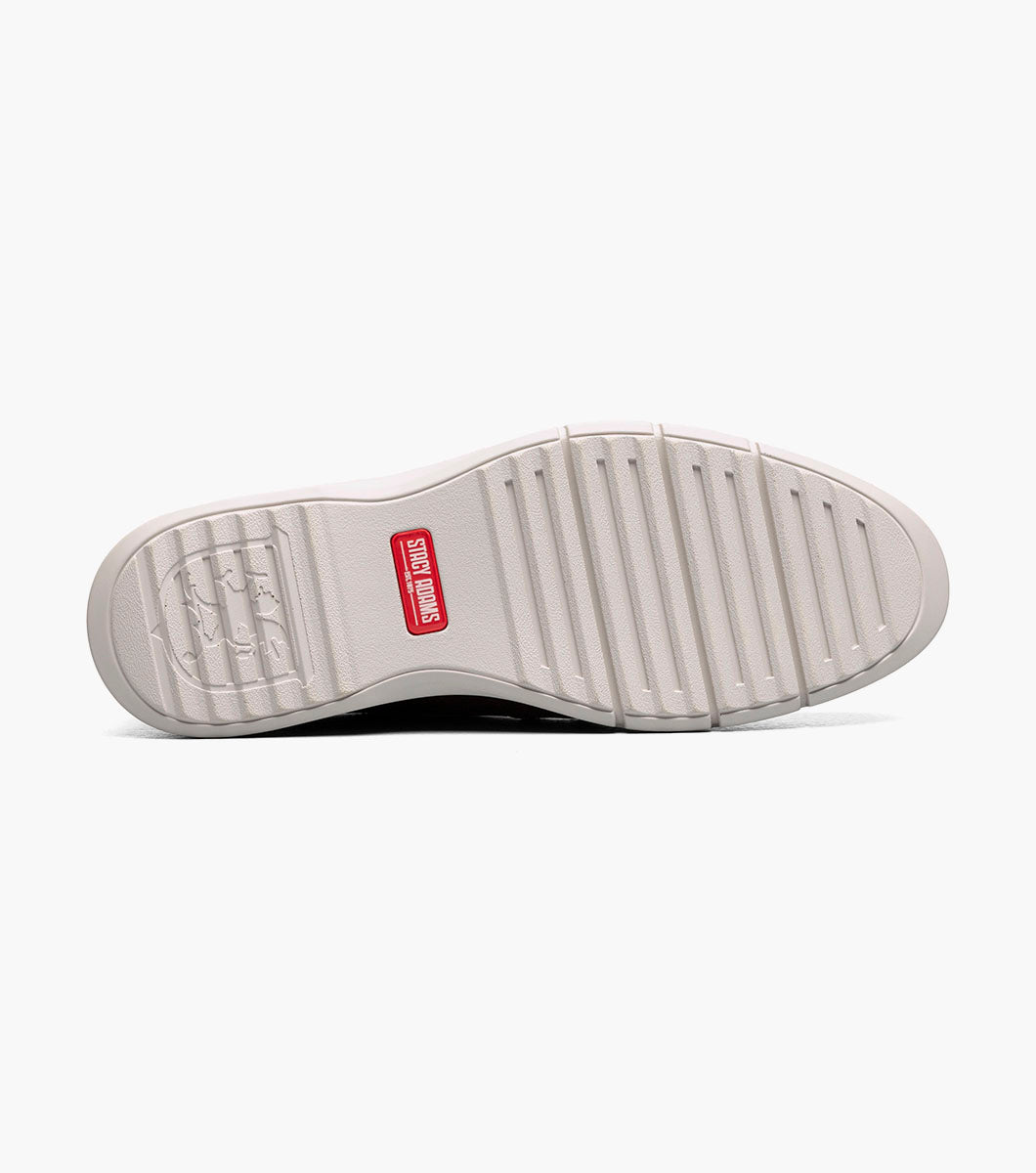 SYNC Plain Toe Elastic Lace Up