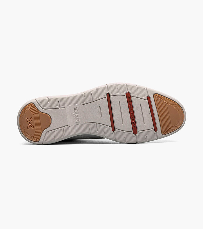 EASTMONT Plain Toe Elastic Lace Chukka Boot