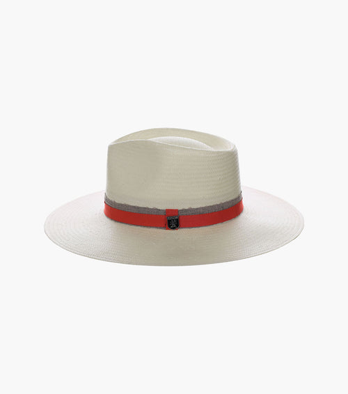 HARLOW FEDORA Toyo Pinch Front Hat
