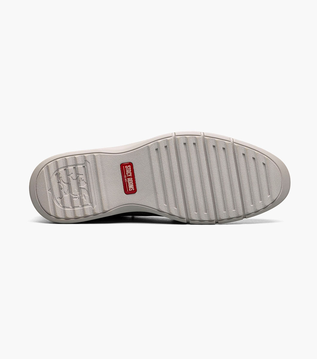 SCANLAN Plain Toe Elastic Lace Up