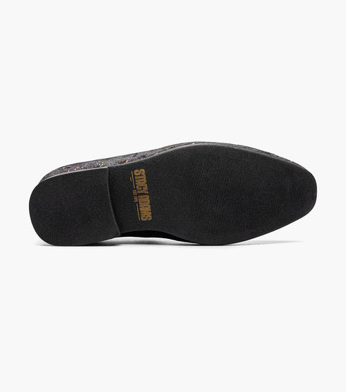 Stacy Adams Stellar Plain Toe Glitter Slip On by Stacy Adams Shoes