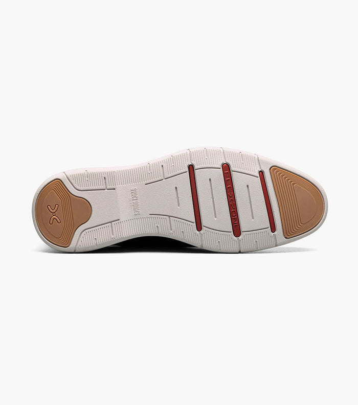 EVERIDGE Plain Toe Elastic Lace Up