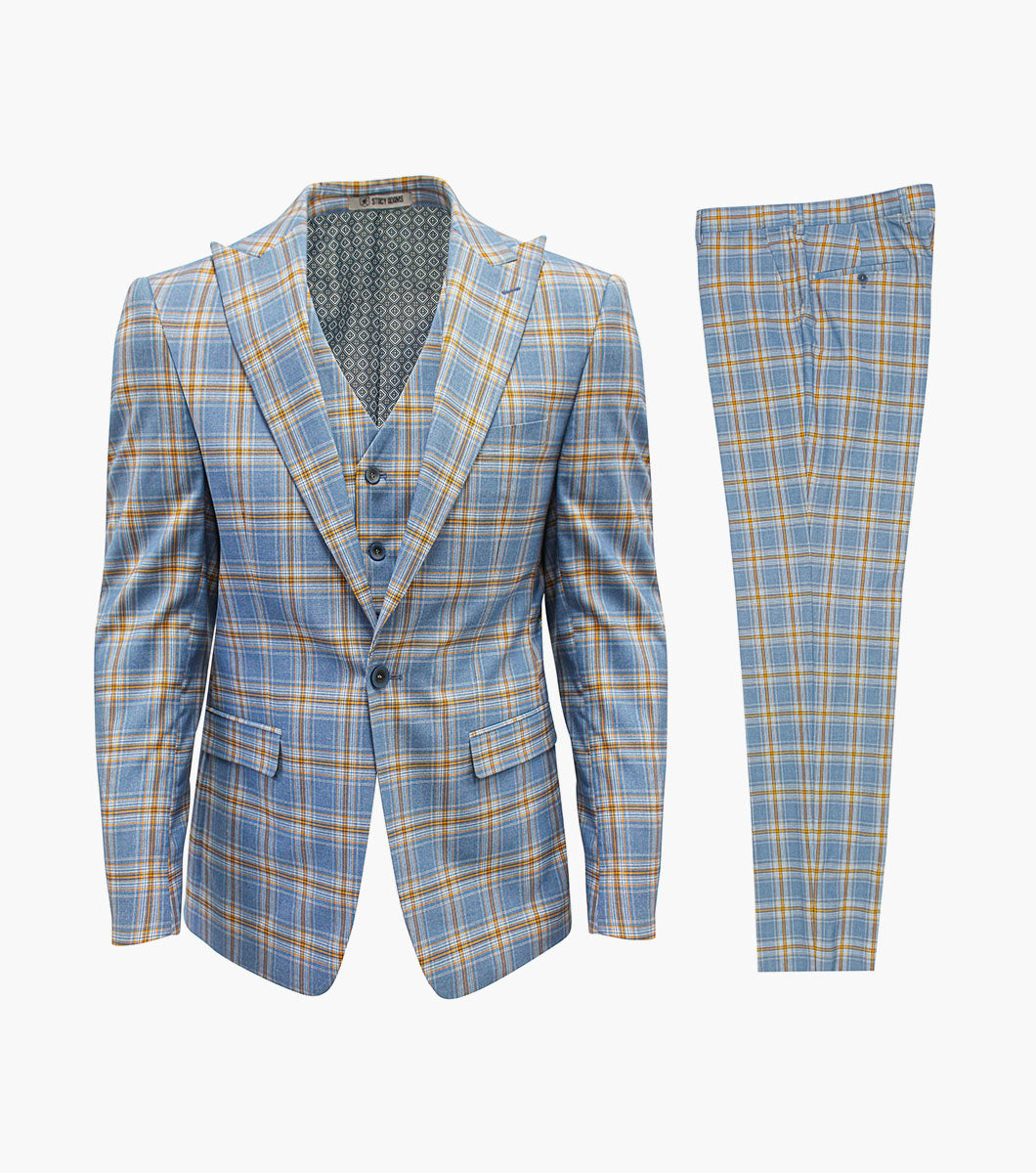 LEMOND 3 Piece Vested Suit