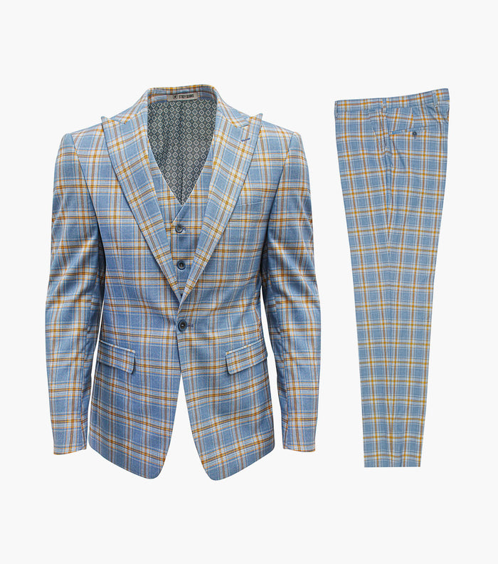 LEMOND 3 Piece Vested Suit