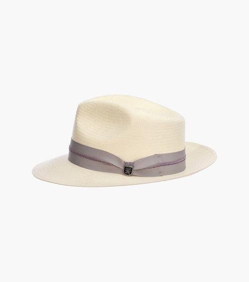 BENNETT FEDORA Toyo Pinch Front Hat