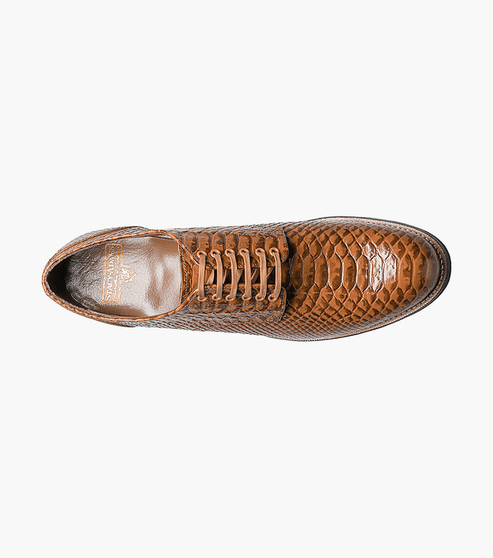 Stacy Adams Madison Anaconda Plain Toe Oxford by Stacy Adams Shoes
