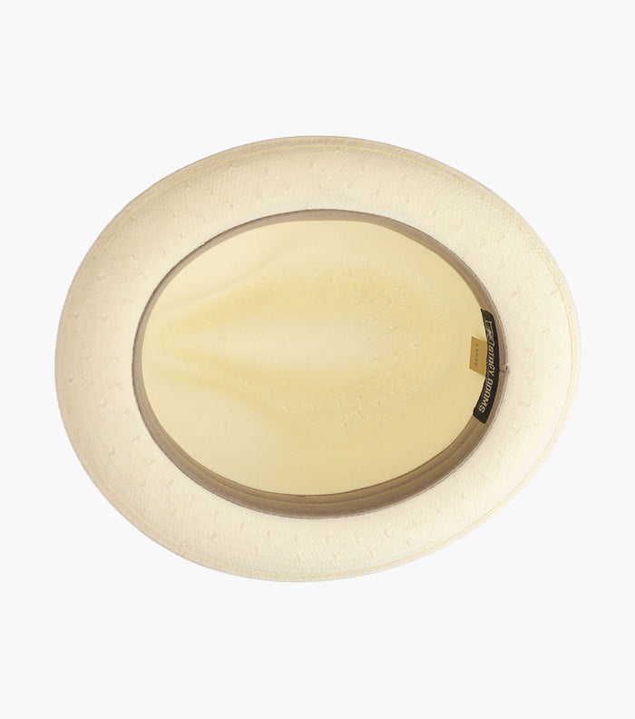BRUNSWICK FEDORA Toyo Pinch Front Hat