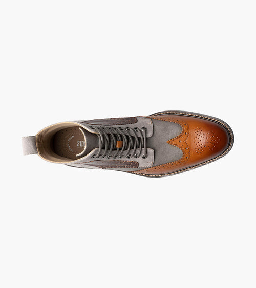 FINNEGAN Wingtip Lace Up Boot