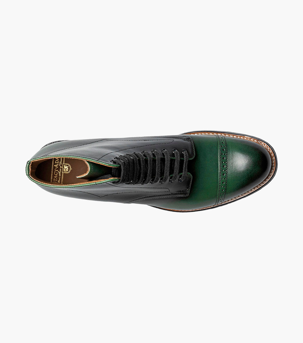 Stacy Adams Madison Cap Toe Lace Up Boot by Stacy Adams Shoes