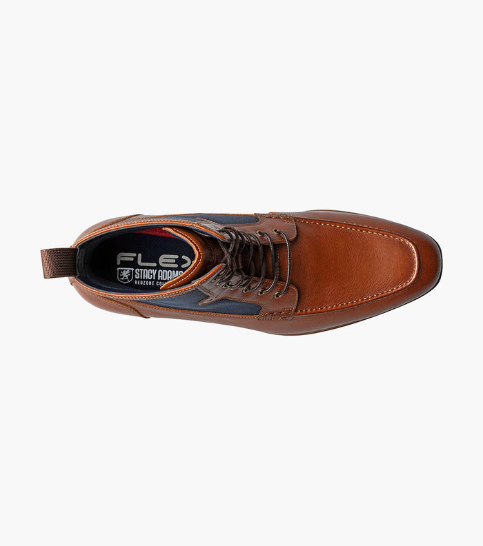BRUMLEY Moc Toe Lace Up Boot