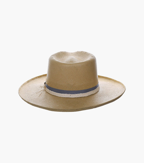 NEW YORK FEDORA Toyo Pinch Front Hat