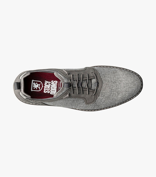 SCANLAN Plain Toe Elastic Lace Up