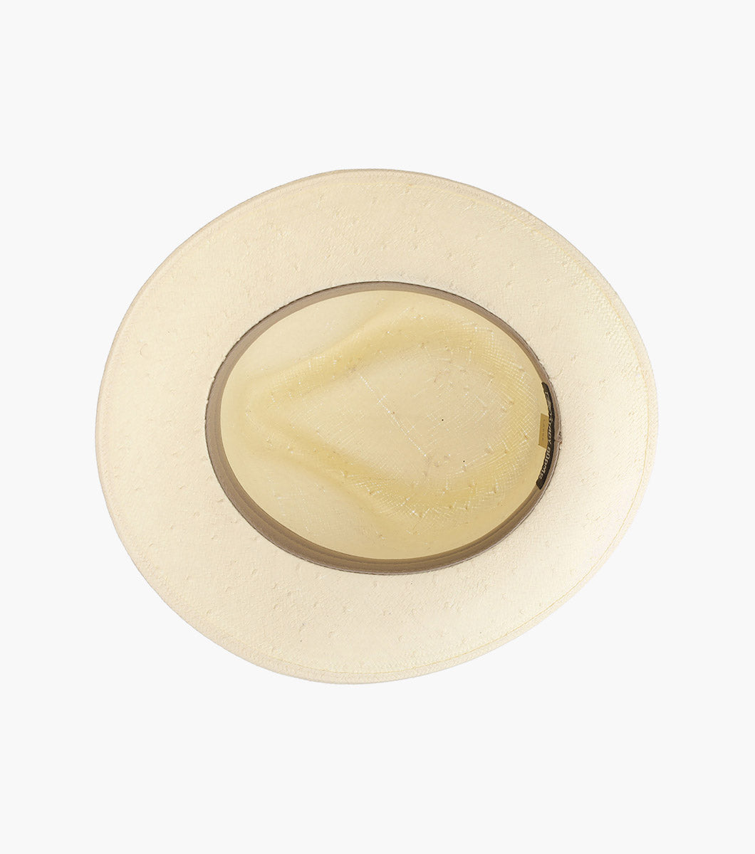 BENNETT FEDORA Toyo Pinch Front Hat