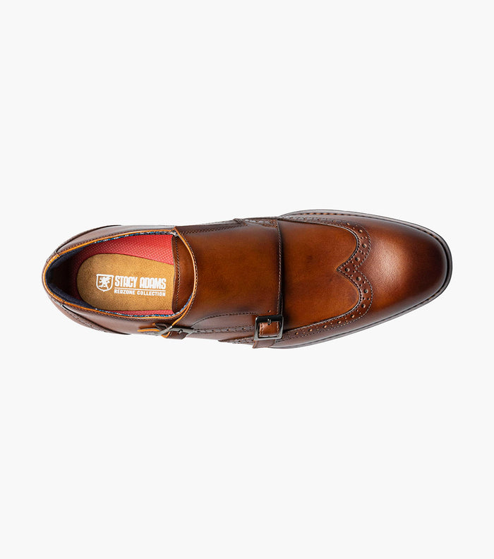 KARSON Wingtip Double Monk Strap