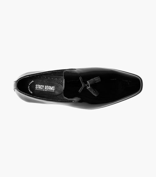 Stacy Adams Phoenix Plain Toe Tassel Slip On by Stacy Adams Shoes