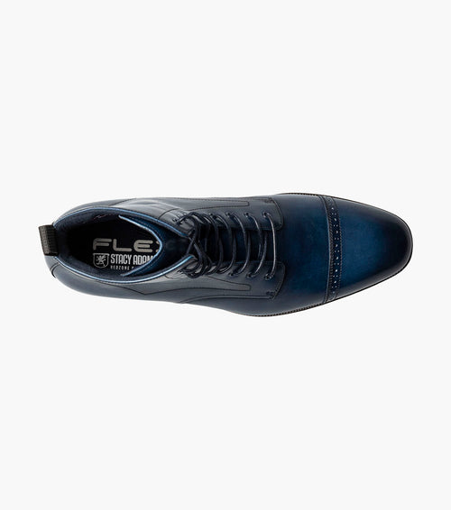 HENRY Cap Toe Lace Up Boot