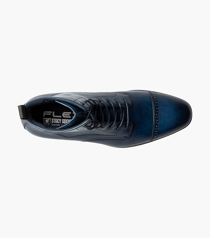 HENRY Cap Toe Lace Up Boot