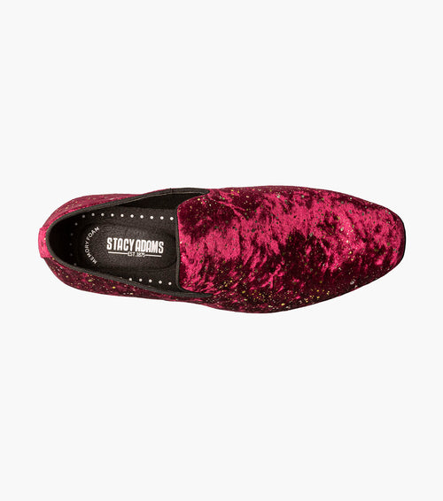 Stacy Adams Stellar Plain Toe Glitter Slip On by Stacy Adams Shoes