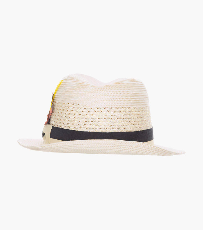 TYCE FEDORA Poly Braided Pinch Front Hat