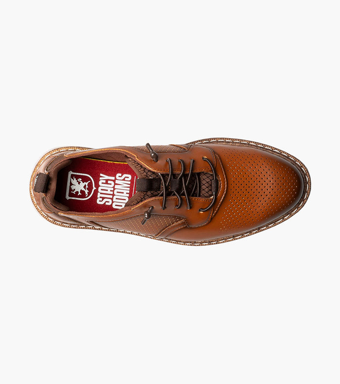 KIDS SYNC Plain Toe Elastic Lace Up