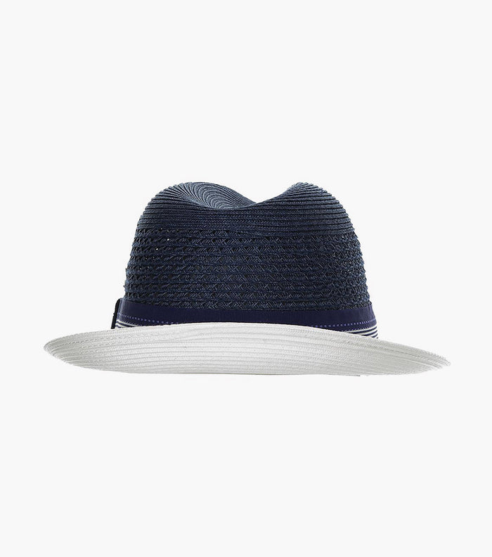 JALEN FEDORA Poly Braided Pinch Front Hat