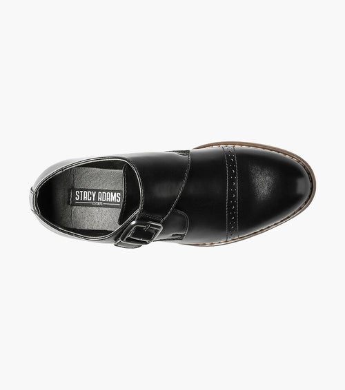 KIDS DESMOND Cap Toe Monk Strap