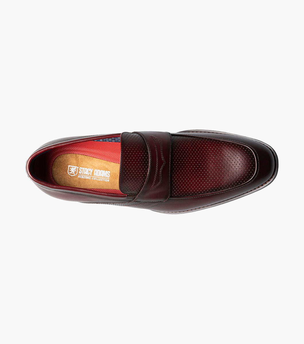 Stacy Adams Karnes Moc Toe Penny Slip On by Stacy Adams Shoes