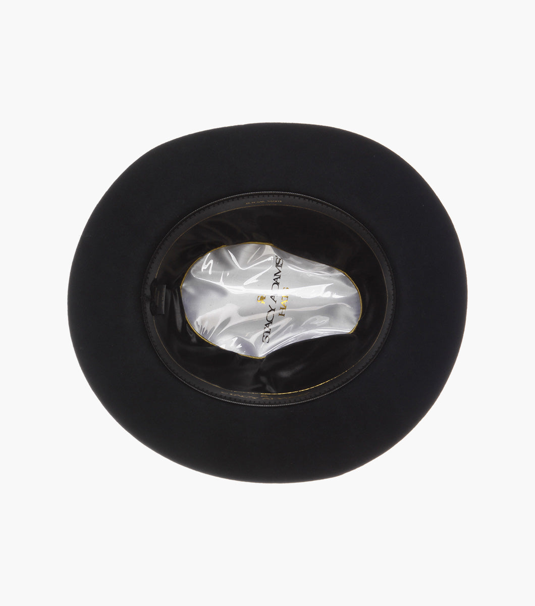 AUGUST FEDORA Wool Felt Pinch Front Hat