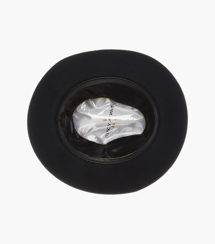 AUGUST FEDORA Wool Felt Pinch Front Hat