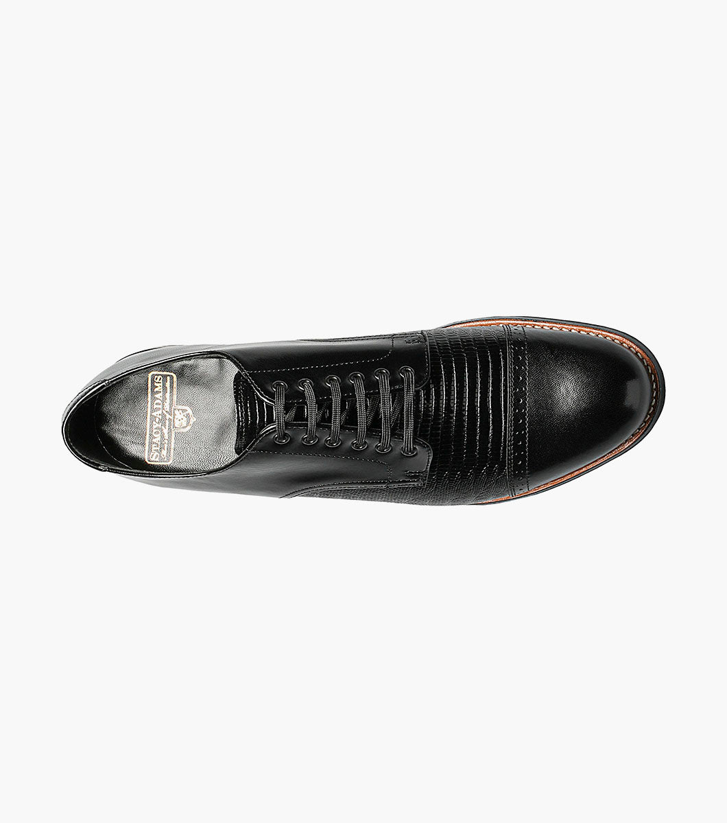 Stacy Adams Madison Lizard Cap Toe Oxford by Stacy Adams Shoes