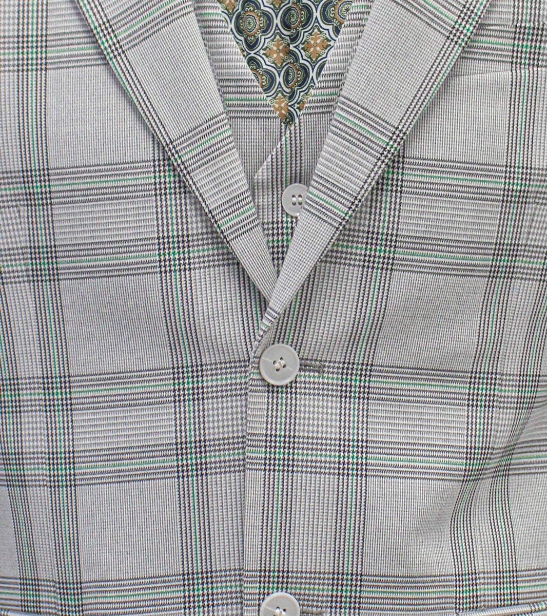 ROCHE 3 Piece Vested Suit