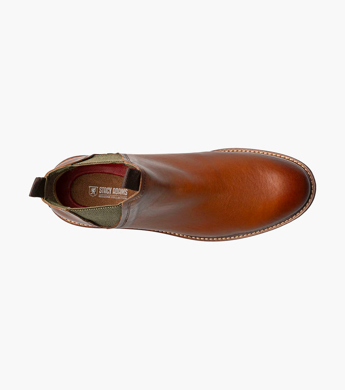 ISAACSON Plain Toe Chelsea Boot