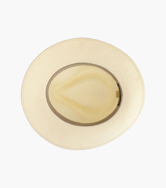 BENNETT FEDORA Toyo Pinch Front Hat