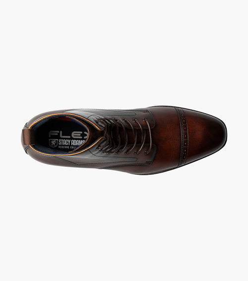 HENRY Cap Toe Lace Up Boot