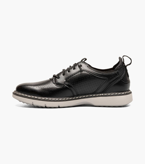 KIDS SYNC Plain Toe Elastic Lace Up