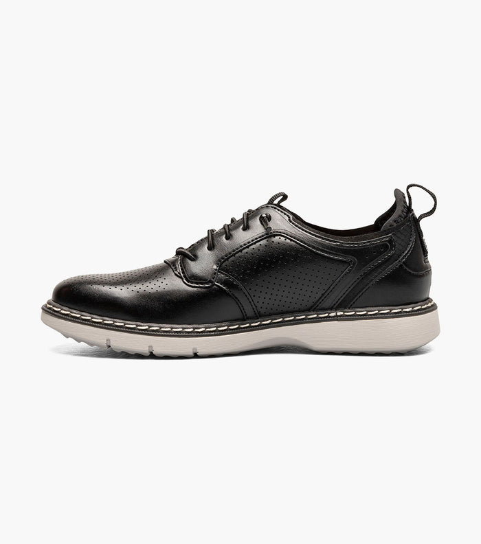 KIDS SYNC Plain Toe Elastic Lace Up