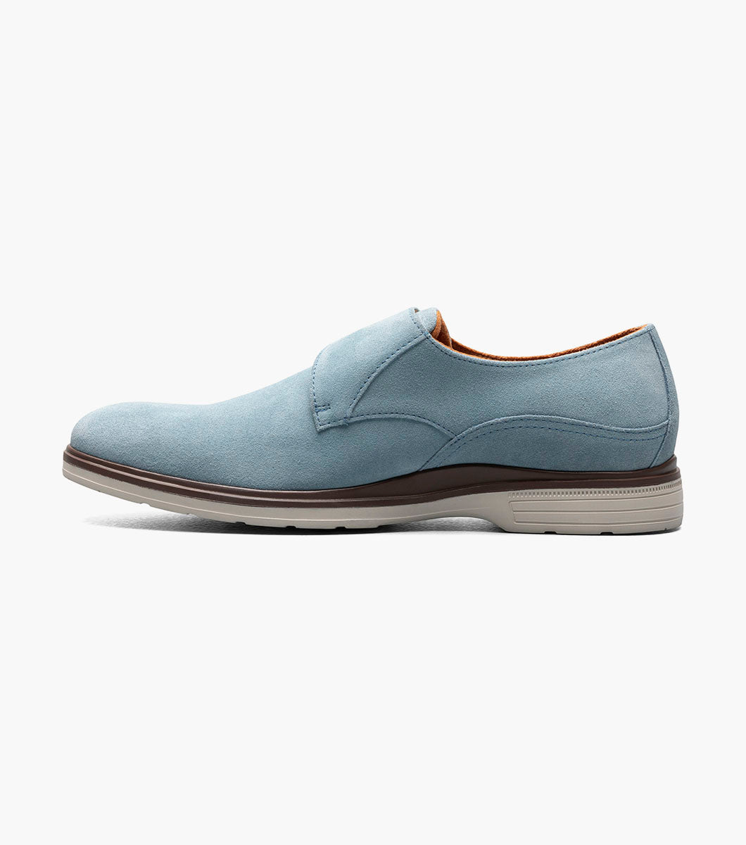 Stacy Adams Taylen Plain Toe Monk Strap by Stacy Adams Shoes