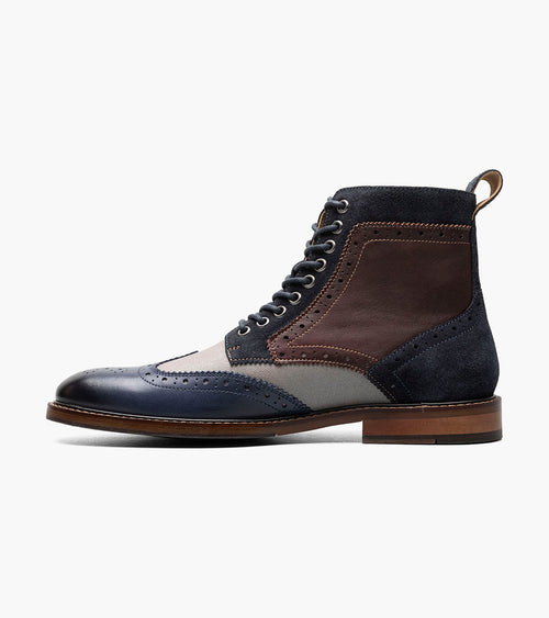 FINNEGAN Wingtip Lace Up Boot