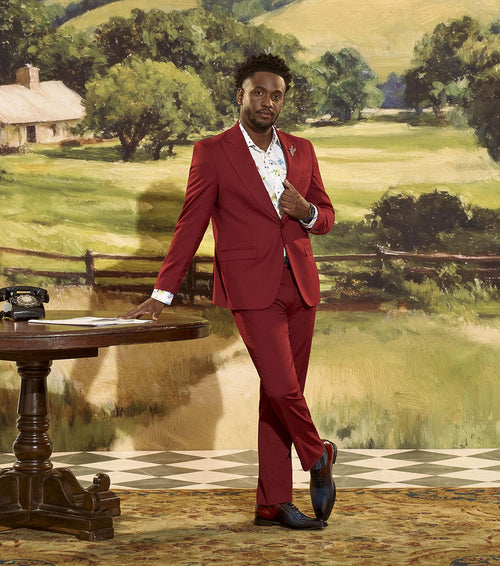 STILLER 3 Piece Vested Suit