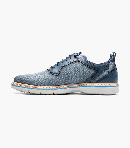 SEBERT Plain Toe Elastic Lace Up