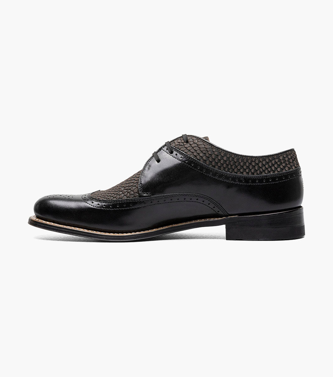 Stacy Adams Dayton Python Print Wingtip Oxford by Stacy Adams Shoes