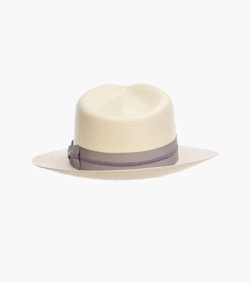 BENNETT FEDORA Toyo Pinch Front Hat