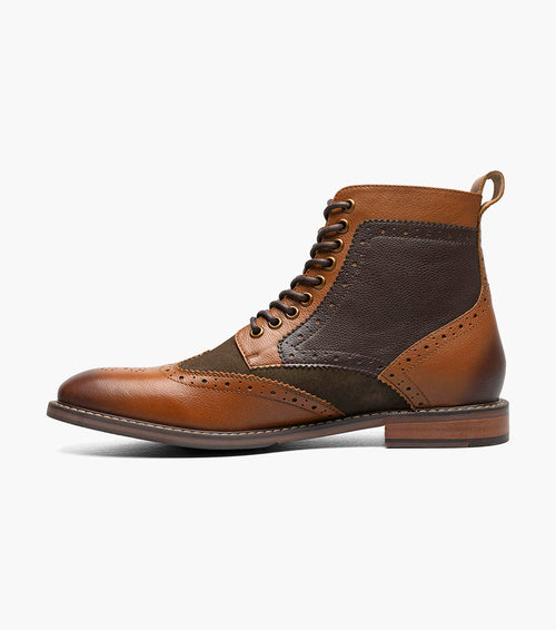 FINNEGAN Wingtip Lace Up Boot