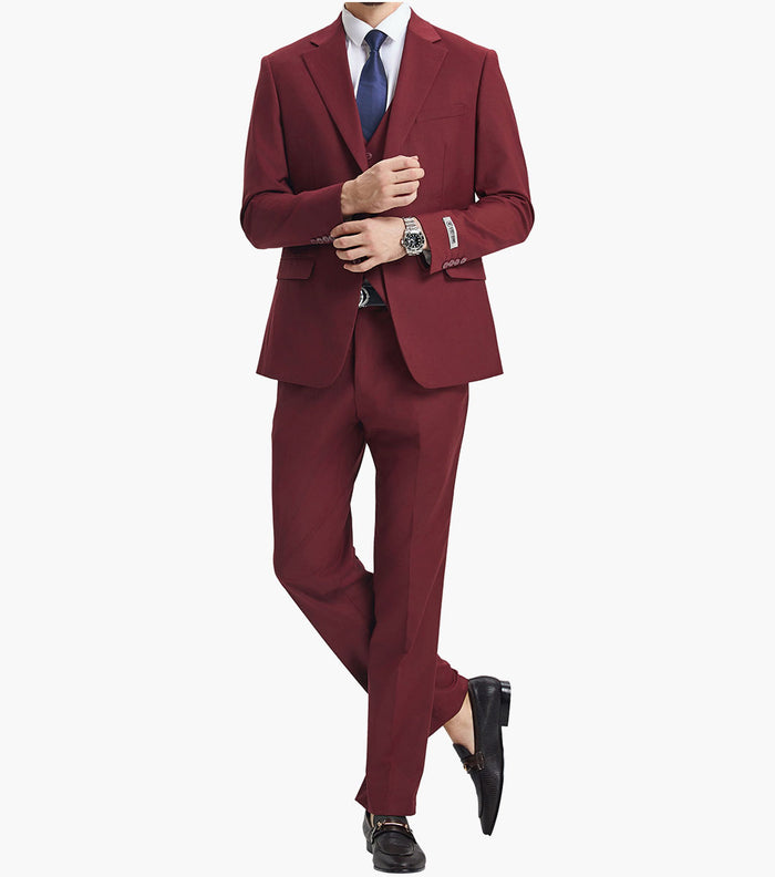 HOFFMAN 3 Piece Vested Suit