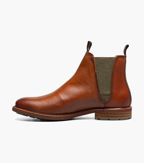 ISAACSON Plain Toe Chelsea Boot