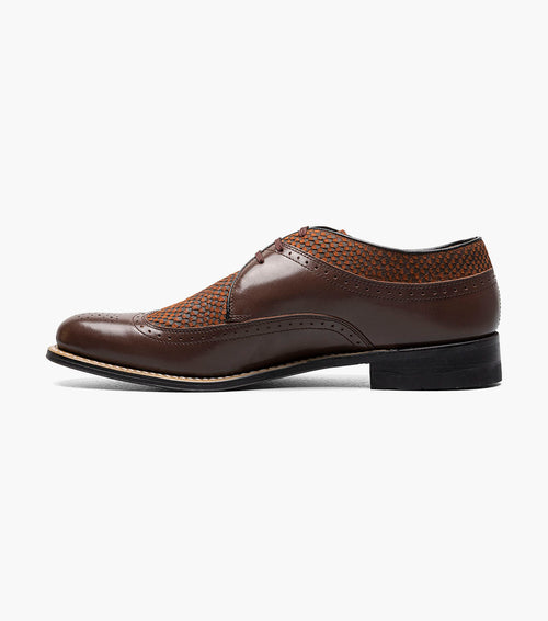 Stacy Adams Dayton Python Print Wingtip Oxford by Stacy Adams Shoes